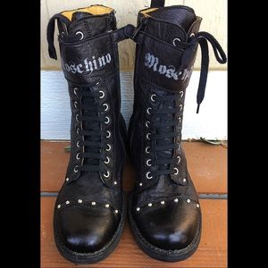 Moschino Combat boots